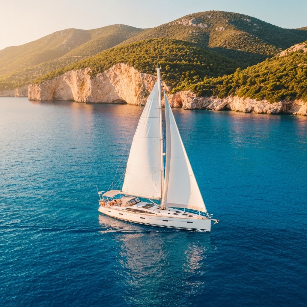 Sailing in the Messinian Bay